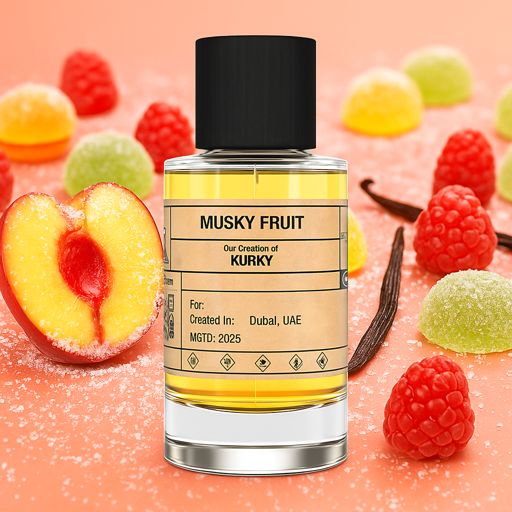 MUSKY FRUIT - similar scent notes KURKY MFK - Dubai Parfem Shop EU | MSTV j.d.o.o.