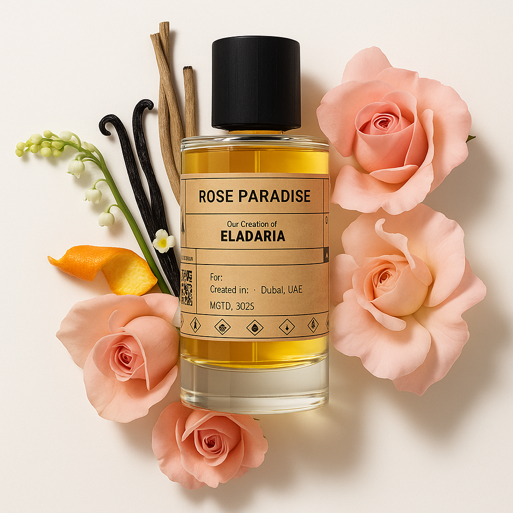 ROSE PARADISE - similar scent notes Eladaria by Creed - Dubai Parfem Shop EU | MSTV j.d.o.o.