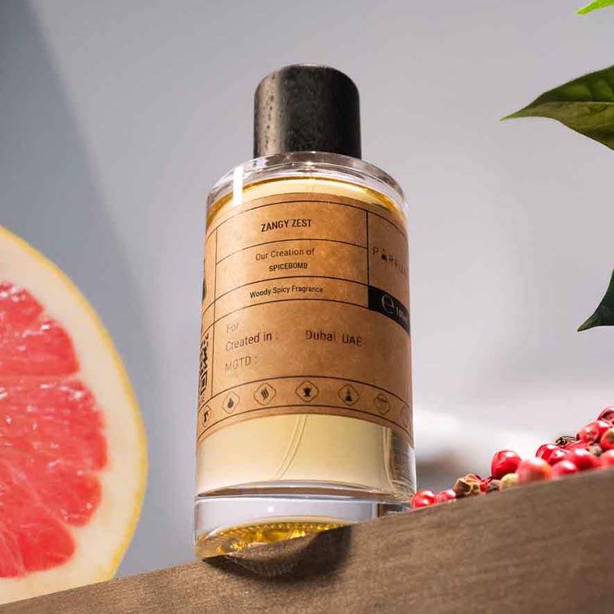 ZANGY ZEST NIGHT similar scent notes Spicebomb Night Vision