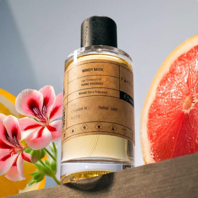 WINDY MUSK - similar scent notes Terre d'Hermes - Dubai Parfem Shop EU | MSTV j.d.o.o.