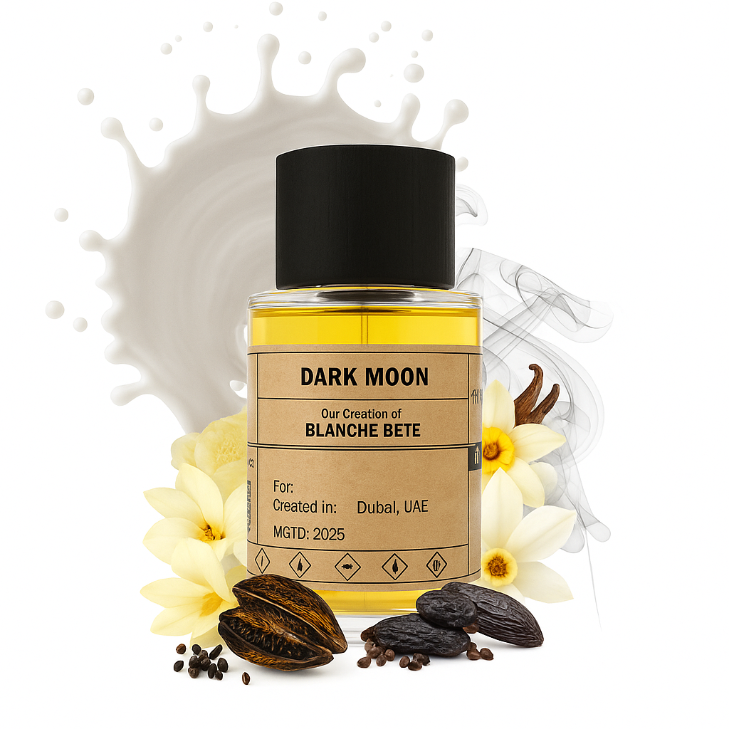 DARK MOON - similar scent notes Blanche Bête