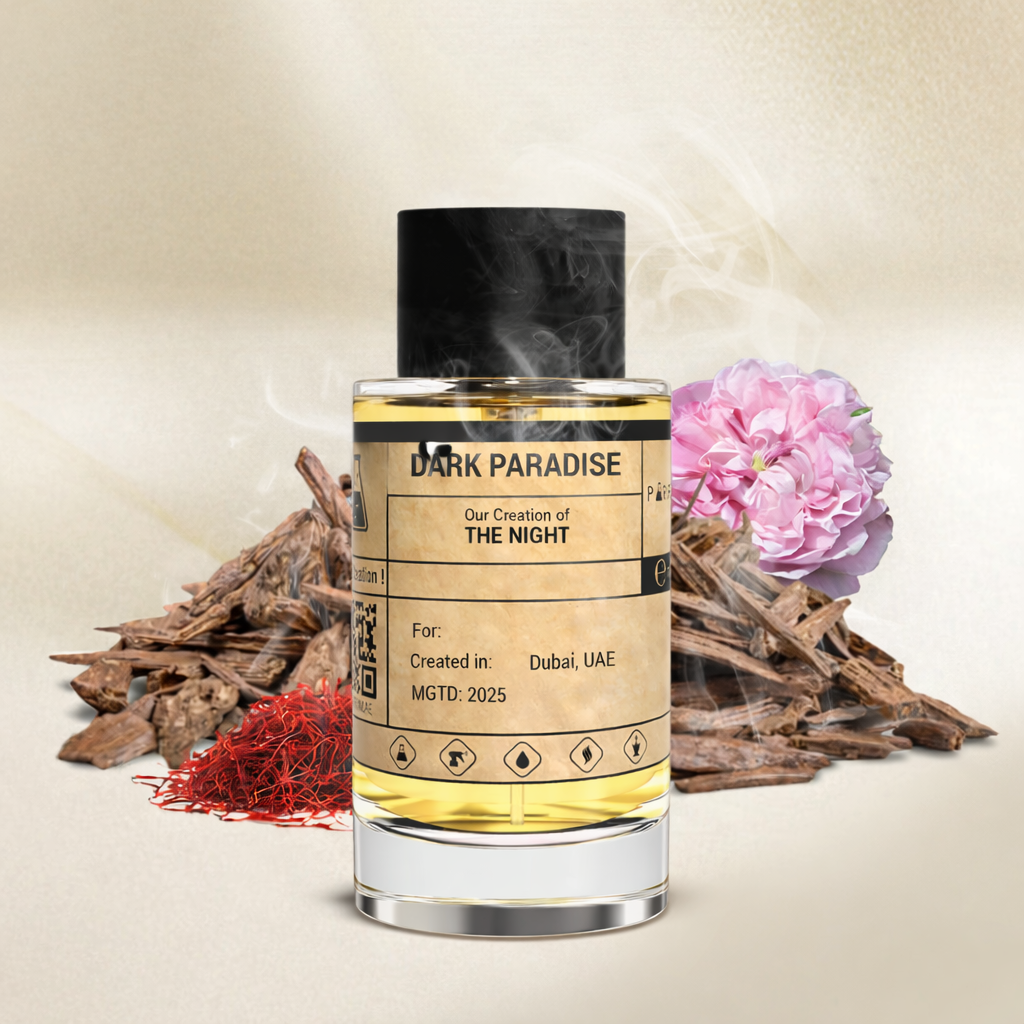DARK PARADISE - similar scent notes The Night by Dominique Ropion