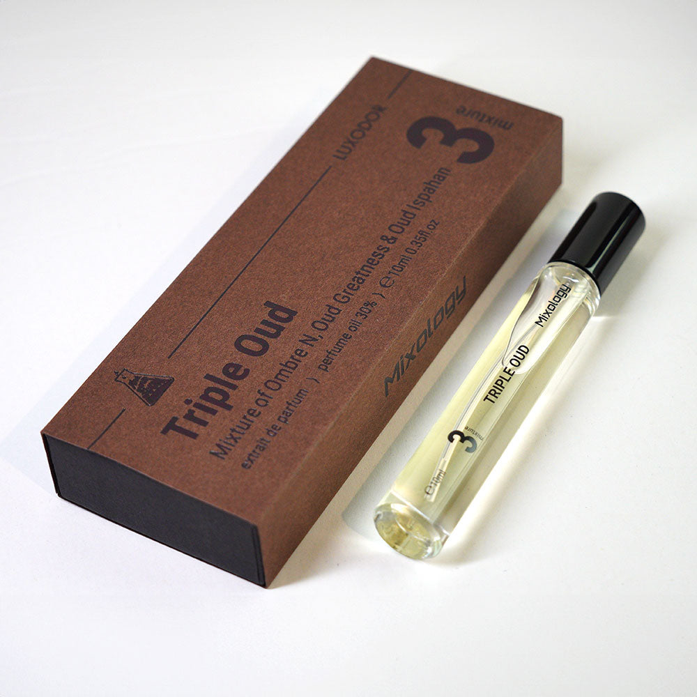 TRIPLE OUD Mixology no.3 - luxurious power of triple oud