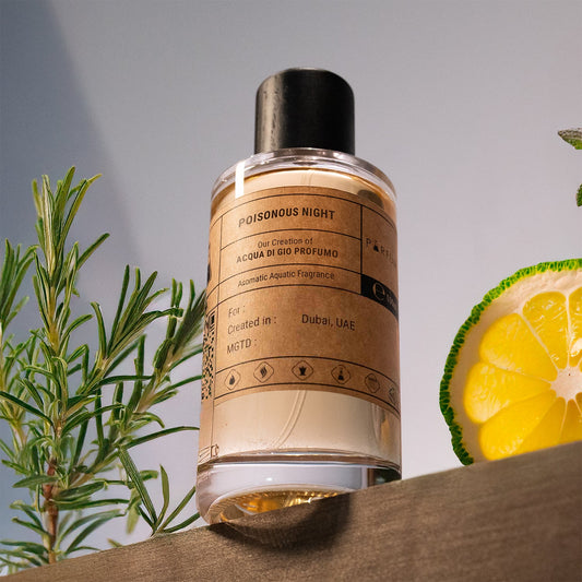 POISONOUS NIGHT - similar scent notes Acqua Di Gio Profumo