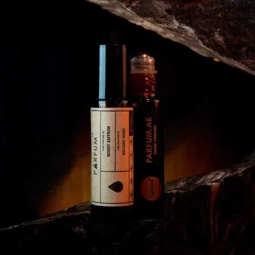 WOODY SAFFRON perfume oil 50% - similar scent notes Baccarat Rouge