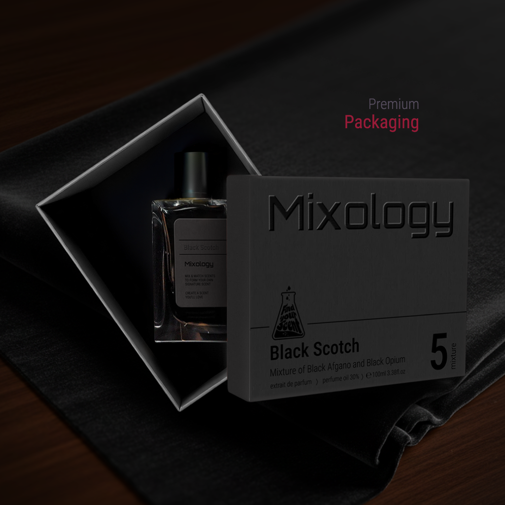 BLACK SCOTCH Mixology no.5 - A daring fusion of Black Afgano + Black Opium