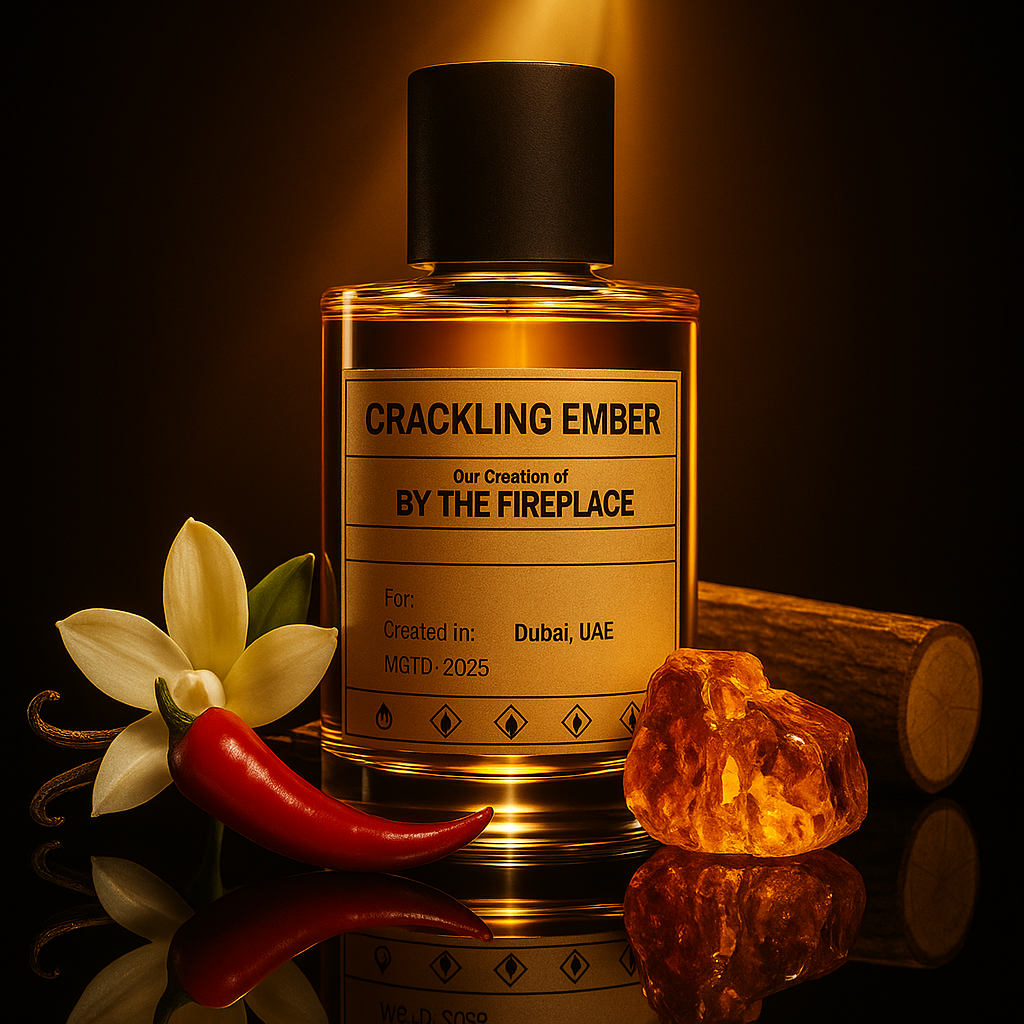 CRACKLING EMBER - similar scent notes Replica By The Fireplace - Dubai Parfem Shop EU | MSTV j.d.o.o.