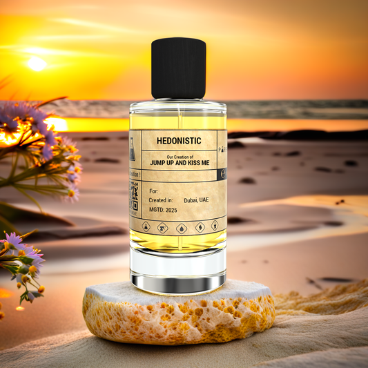 HEDONISTIC - similar scent notes Jump Up and Kiss Me Hedonistic by Clive Christian