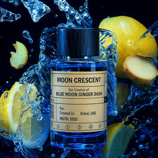 MOON CRESCENT - similar scent notes Blue Moon Ginger Dash by Killian - Dubai Parfem Shop EU | MSTV j.d.o.o.