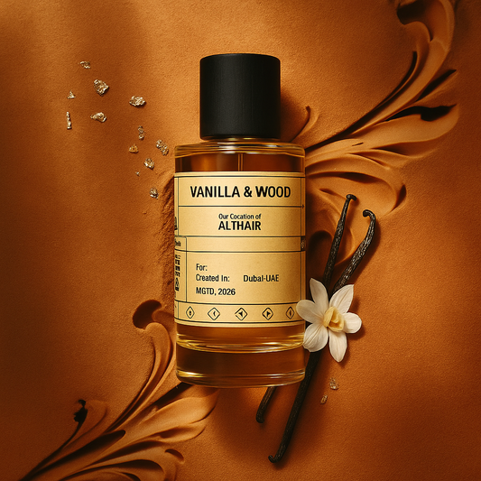 VANILLA&WOOD - similar scent notes Althair Parfums de Marly