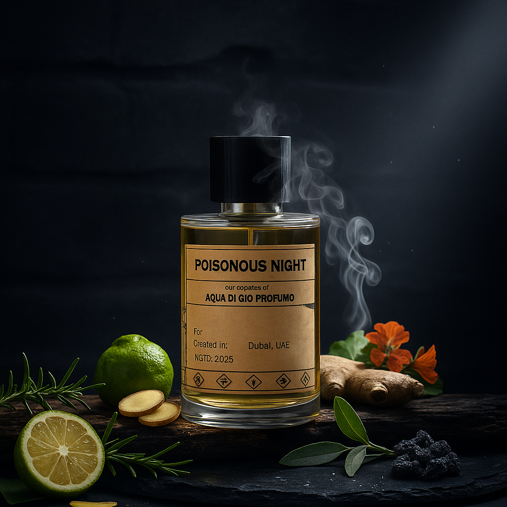 POISONOUS NIGHT - similar scent notes Acqua Di Gio Profumo - Dubai Parfem Shop EU | MSTV j.d.o.o.