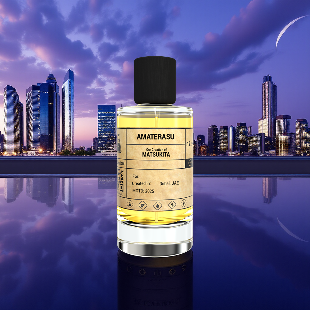 AMATERASU - similar scent notes Matsukita Crown Collection by Clive Christian
