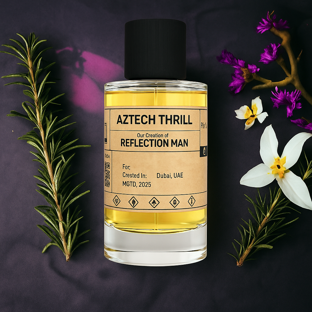 AZTECH THRILL - similar scent notes REFLECTION Man Amouage - Dubai Parfem Shop EU | MSTV j.d.o.o.