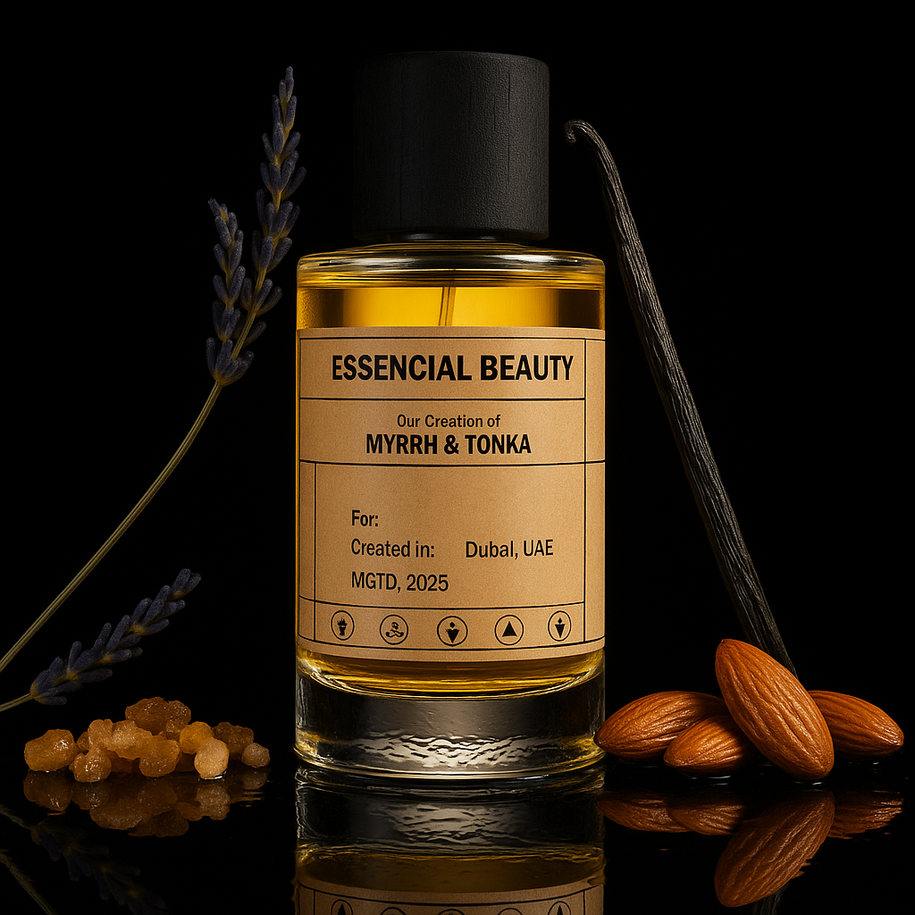 ESSENCIAL BEAUTY - similar scent notes Jo Malone Myrrh&Tonka - Dubai Parfem Shop EU | MSTV j.d.o.o.