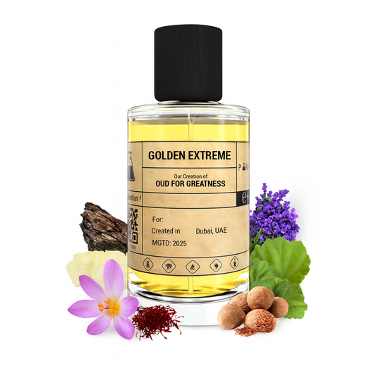 GOLDEN EXTREME - similar scent notes Oud For Greatness Inito