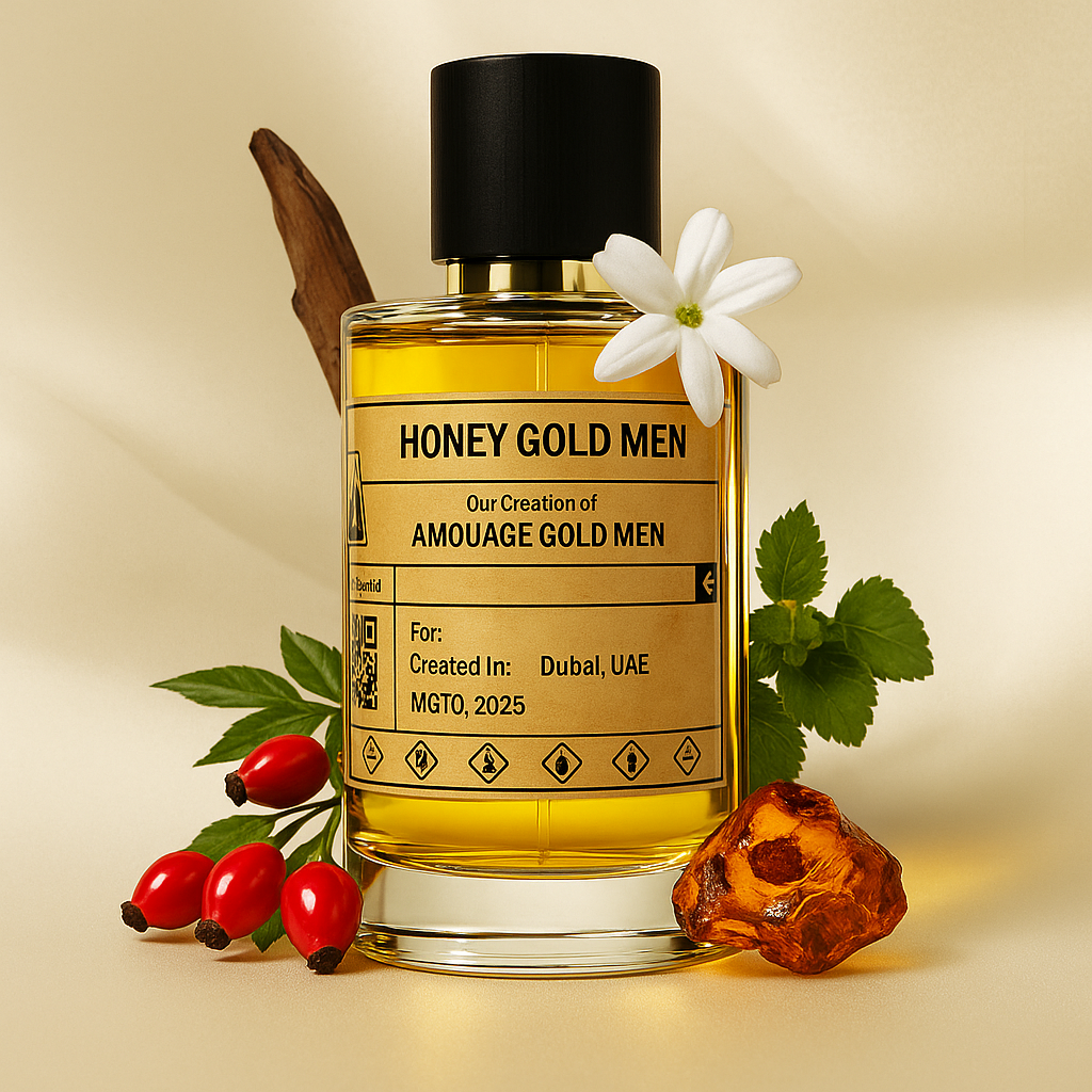 HONEY GOLD MAN - similar scent notes Gold Man Amouage