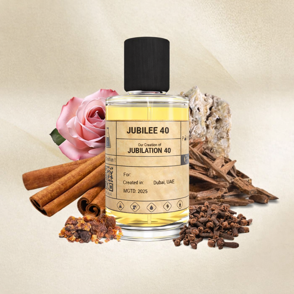 JUBILEE 40 - similar scent notes JUbilation 40 Men by Amouage