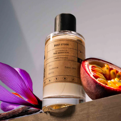 DUST STORM - similar scent notes Oud Maracuja Crivelli