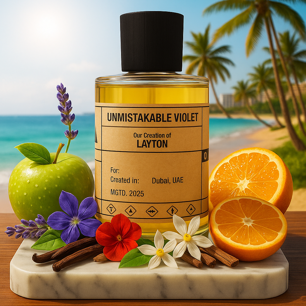 UNMISTAKABLE VIOLET - similar scent notes Layton Parfums de Marly - Dubai Parfem Shop EU | MSTV j.d.o.o.