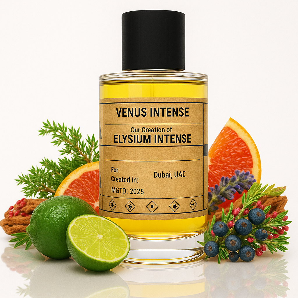 VENUS INTENSE - similar scent notes Elysium Intense - Dubai Parfem Shop EU | MSTV j.d.o.o.