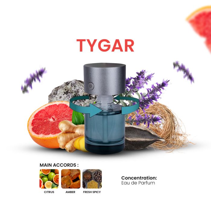 BVlgari Tygar car perfume