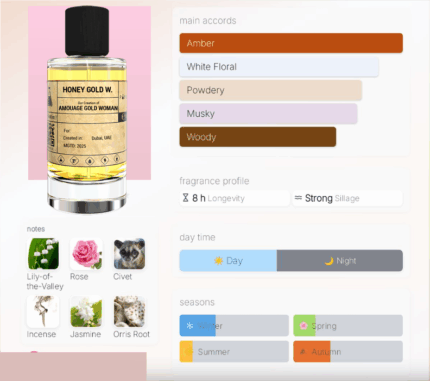 HONEY GOLD WOMAN-AMOUAGE GOLD Woman